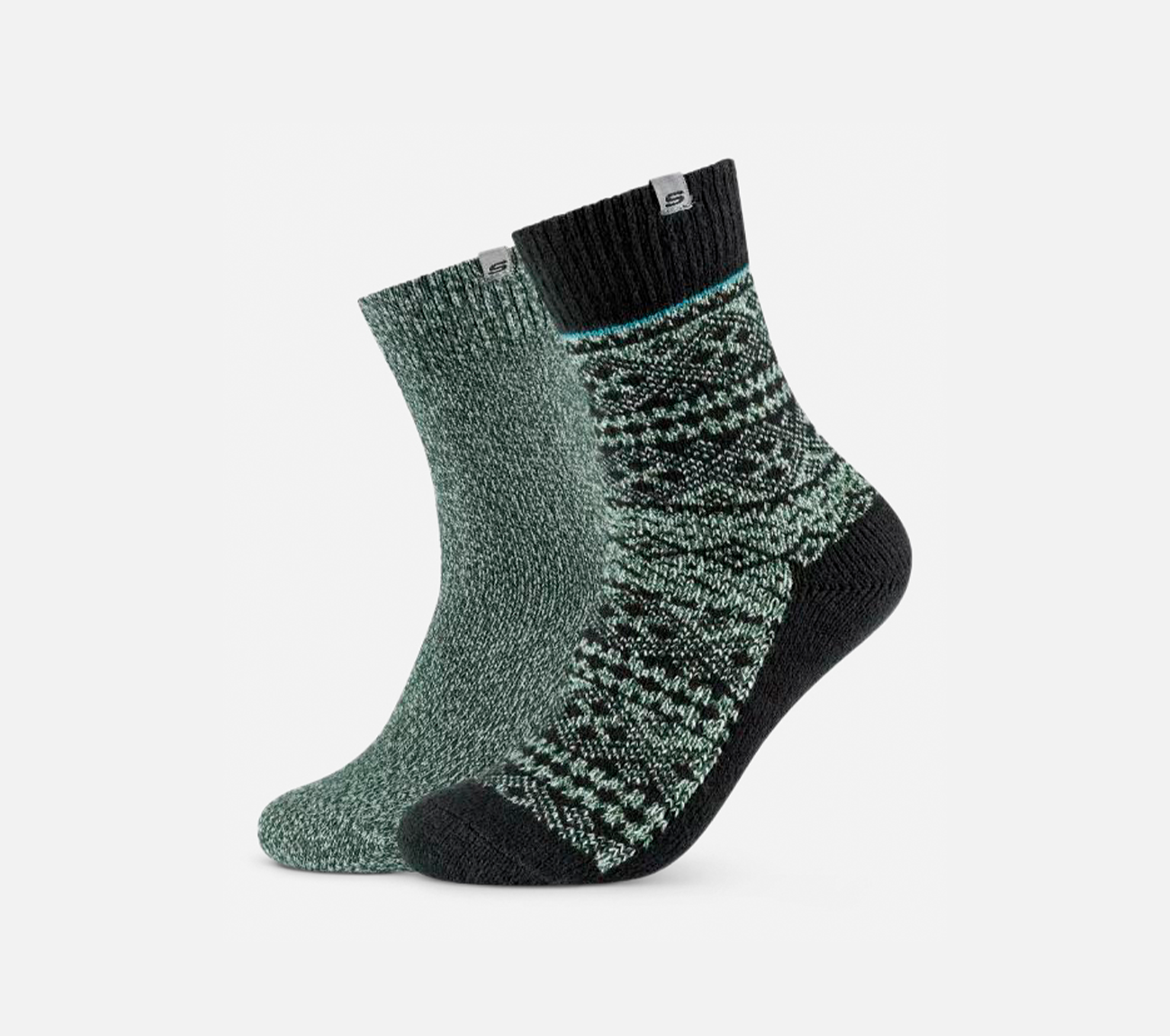 2-pack strumpor i jacquardmönster Sock Skechers