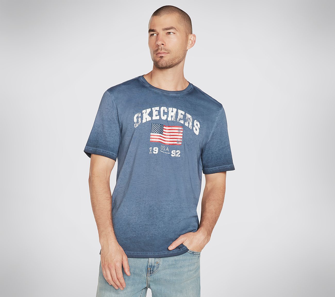 Skech-Dye Americana 92 T-Shirt Clothes Skechers