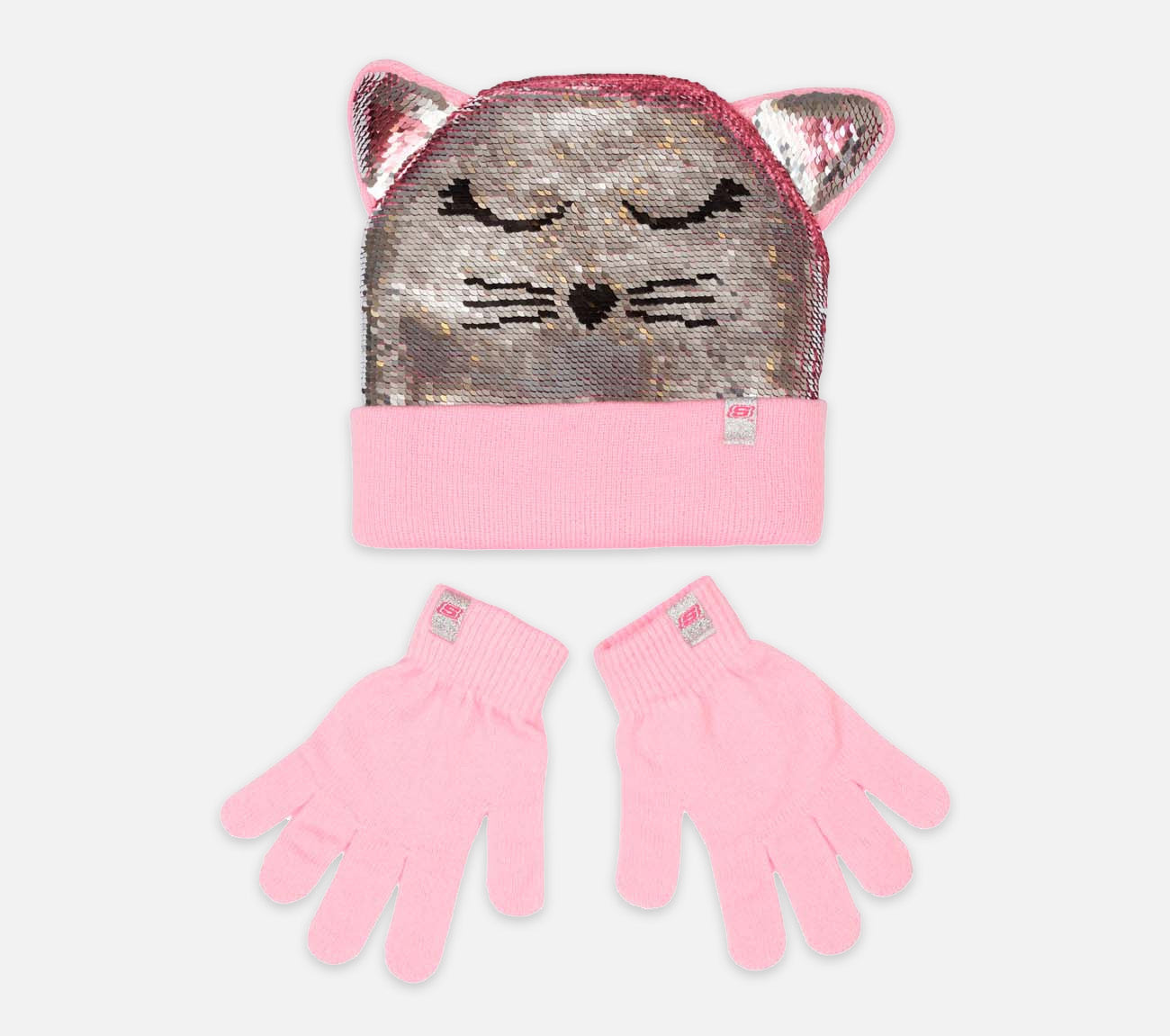 Meow Reversible Sequin Hat Hat Skechers