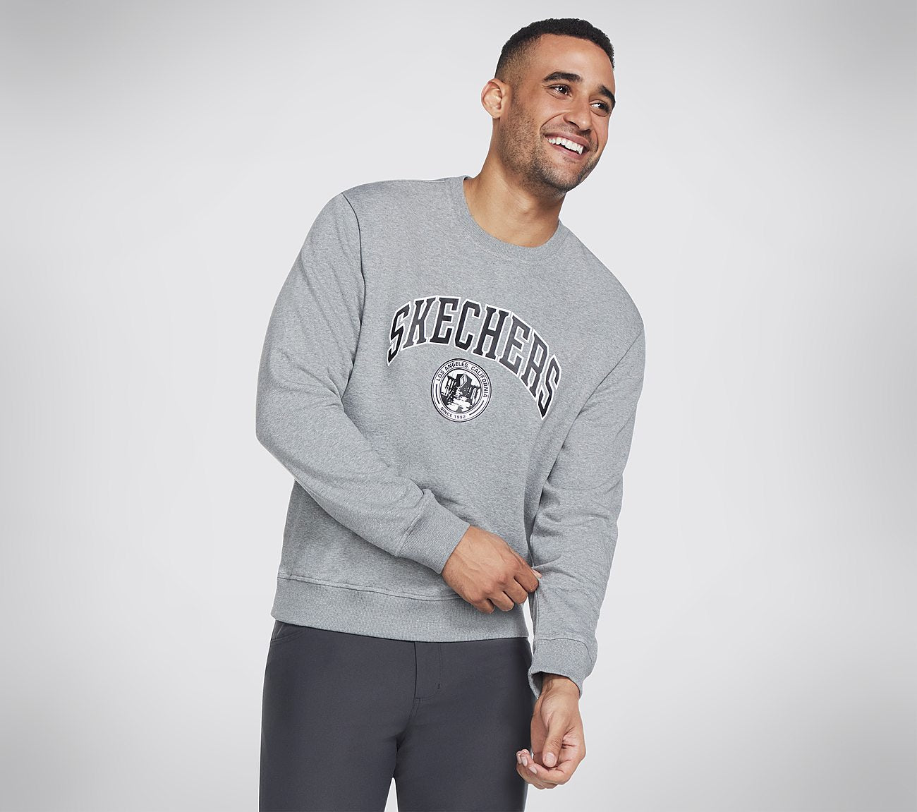 Skech-Sweats Delta Crew Clothes Skechers