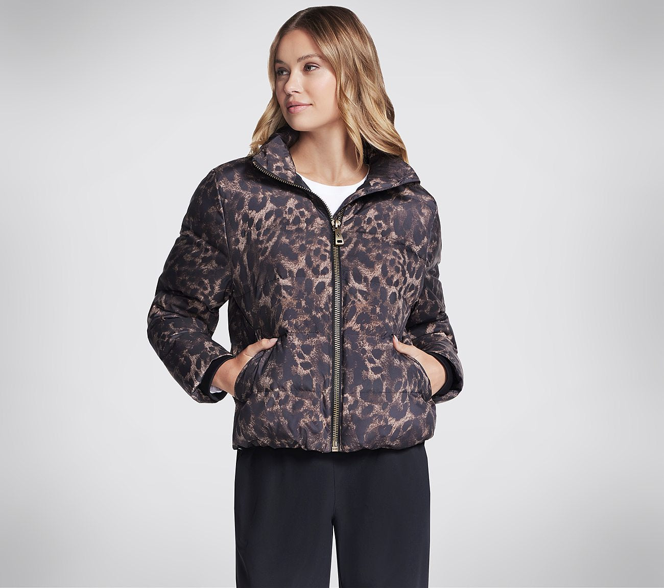 Printed GO SHIELD Shine Jacket Clothes Skechers.se