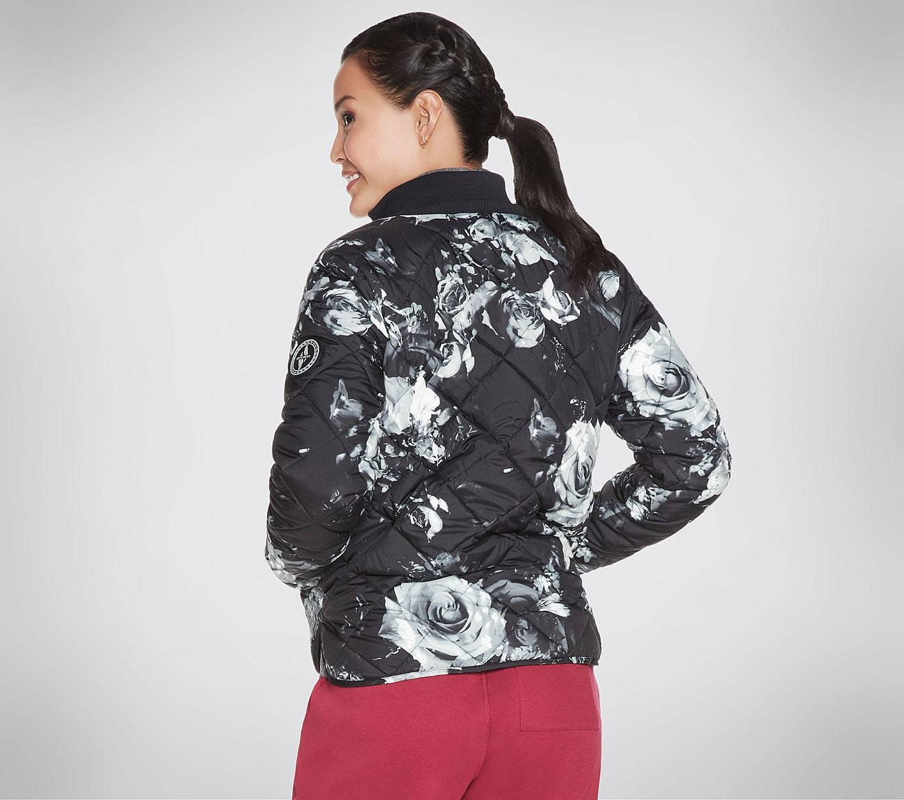 Eden Print Puffer Jacka Clothes Skechers