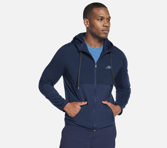 SKECH-KNITS Ultra Go Weekend Full Zip Hoodie Clothes Skechers.se