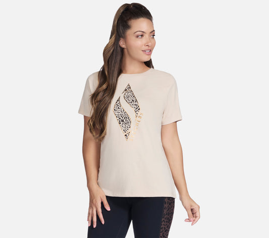 Diamond Cheetah Short Sleeve Tee Clothes Skechers.se