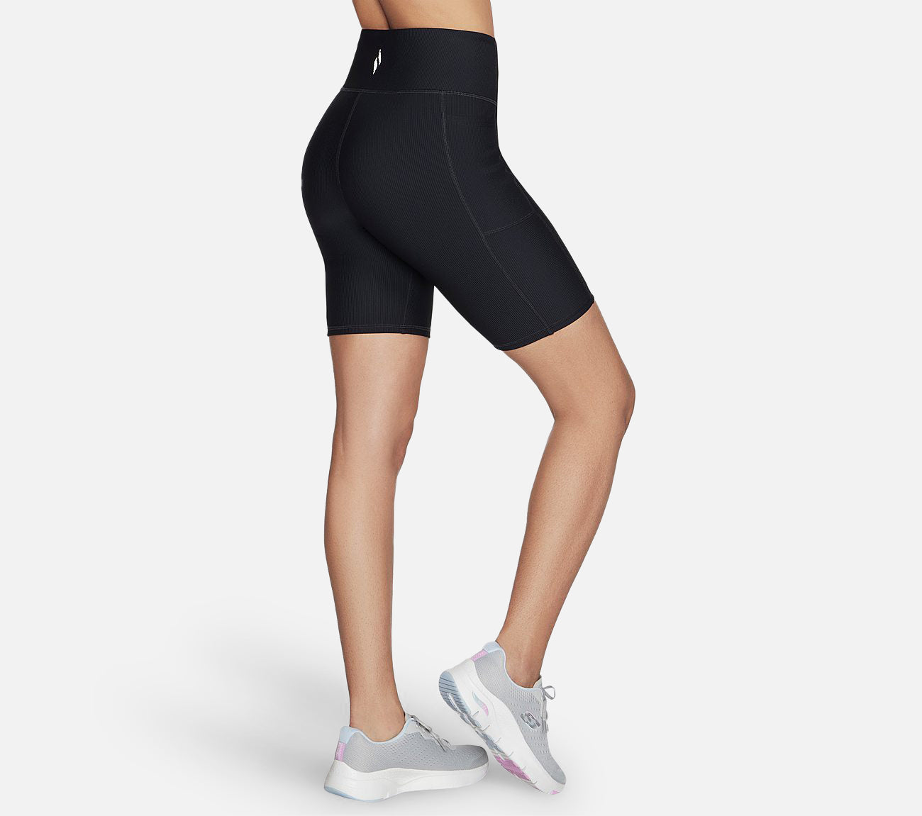GO FLEX Rib High Waisted 8" Bike Short Clothes Skechers.se