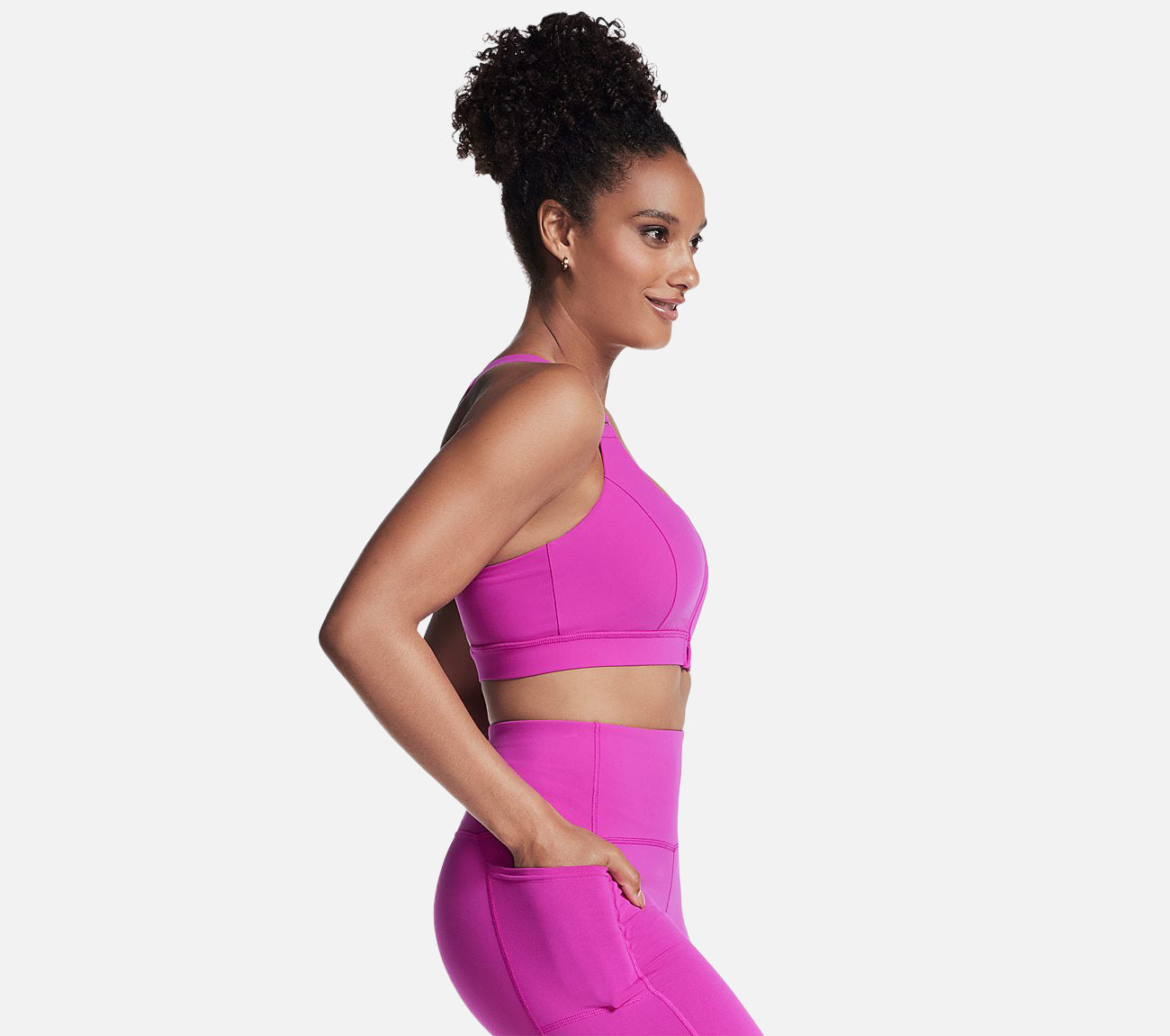 GO WALK Zip Front Bra Clothes Skechers.se