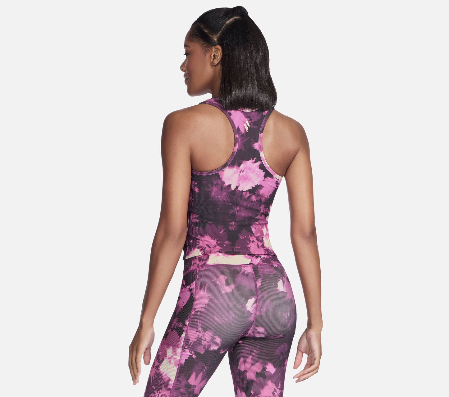 GO FLEX RIB Inbloom V-Neck Tank Clothes Skechers.se