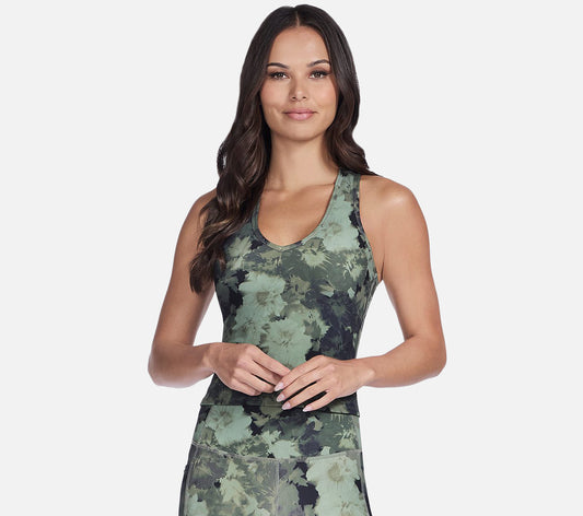 GO FLEX RIB Inbloom V-Neck Tank Clothes Skechers.se