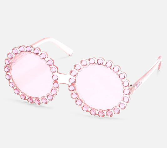 Round Rhinestone Sunglasses Sunglasses Skechers.se