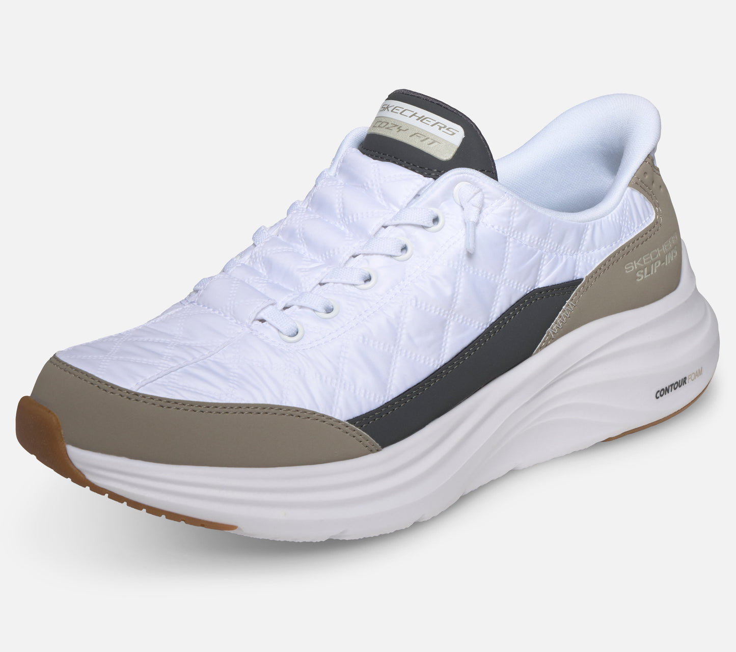 Wide Fit: Slip-ins: Contour Foam - Cozy Fit Shoe Skechers.se