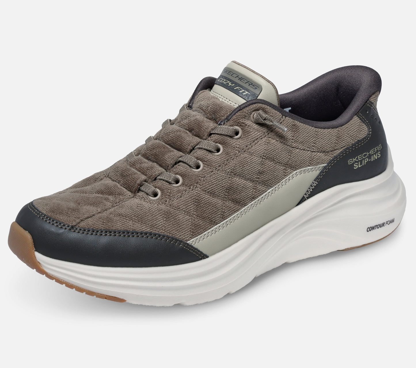 Slip-ins: Contour Foam - Cozy Fit Cordelux Shoe Skechers.se