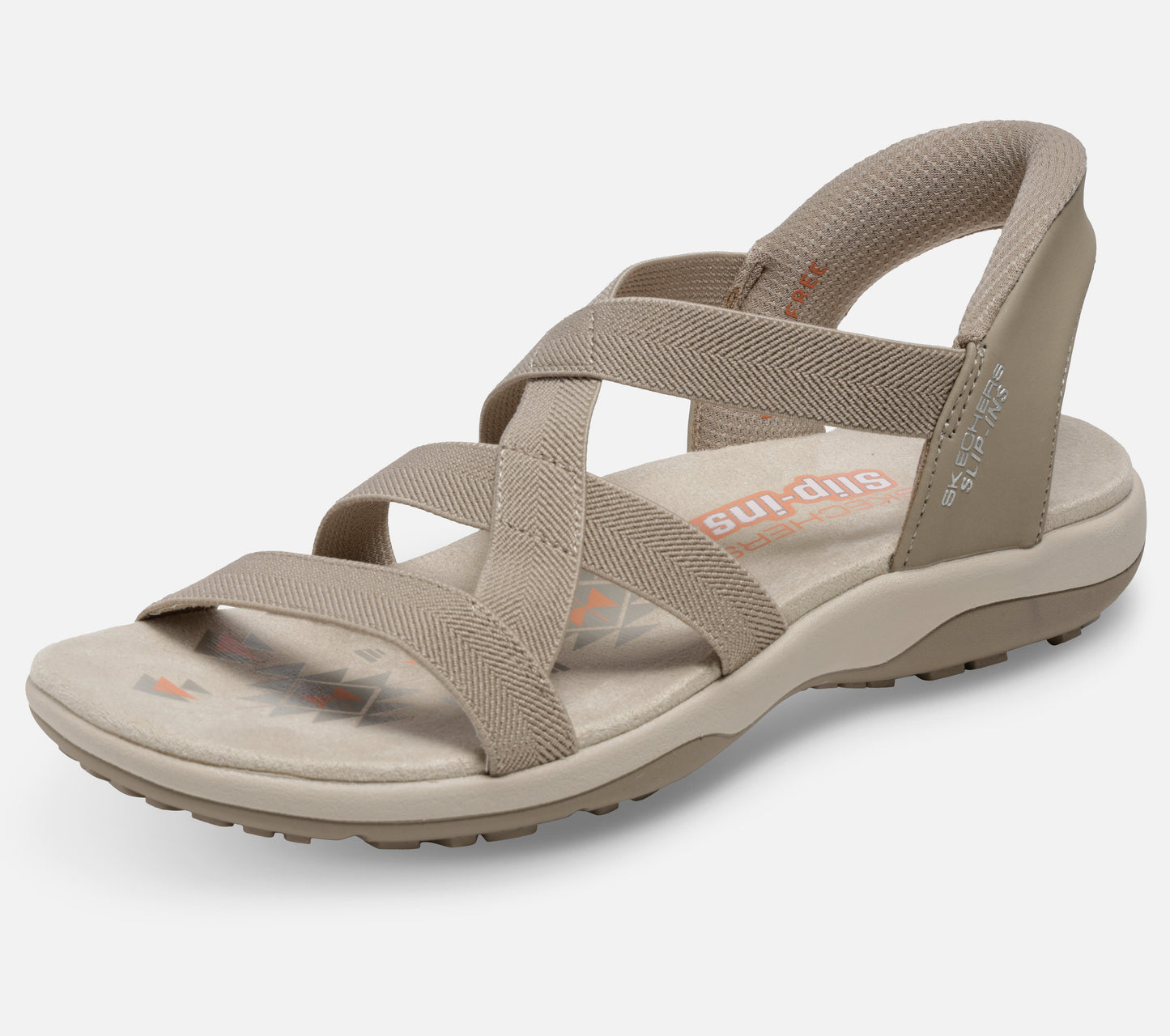 Wide Fit: Slip-ins: Reggae Slim - Stretch Flex Sandal Skechers.se