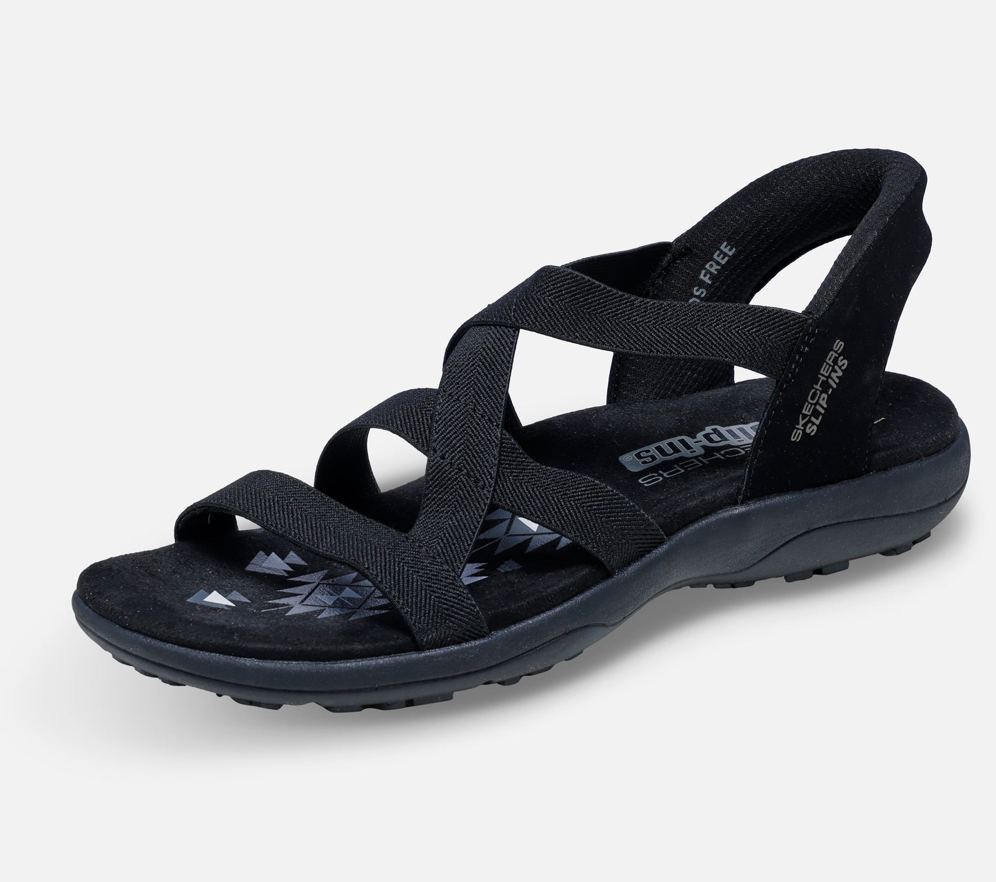 Wide Fit: Slip-ins: Reggae Slim - Stretch Flex Sandal Skechers.se