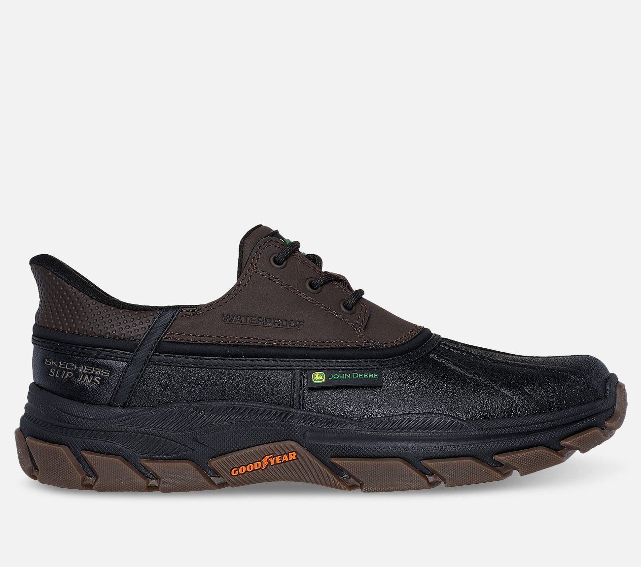John Deere: Relaxed Fit: Slip-ins: Respected - Tanzier - Waterproof Shoe Skechers.se