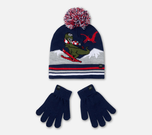 Dinos Knit Hat W/Pom Hat Skechers