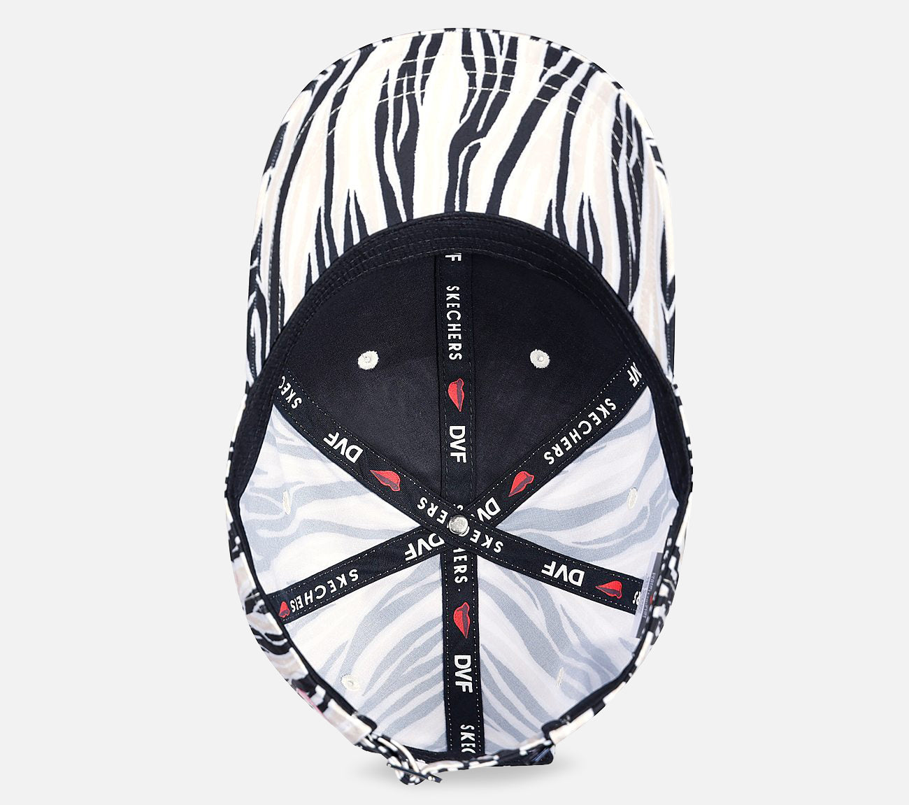 DVF: SKWV Moving Zebra Cap Hat Skechers