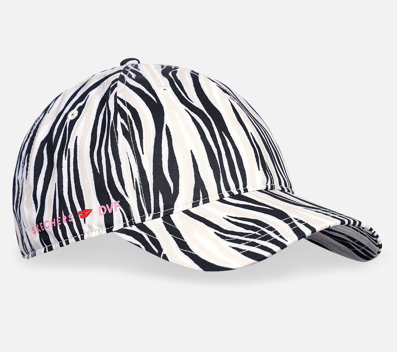 DVF: SKWV Moving Zebra Cap Hat Skechers