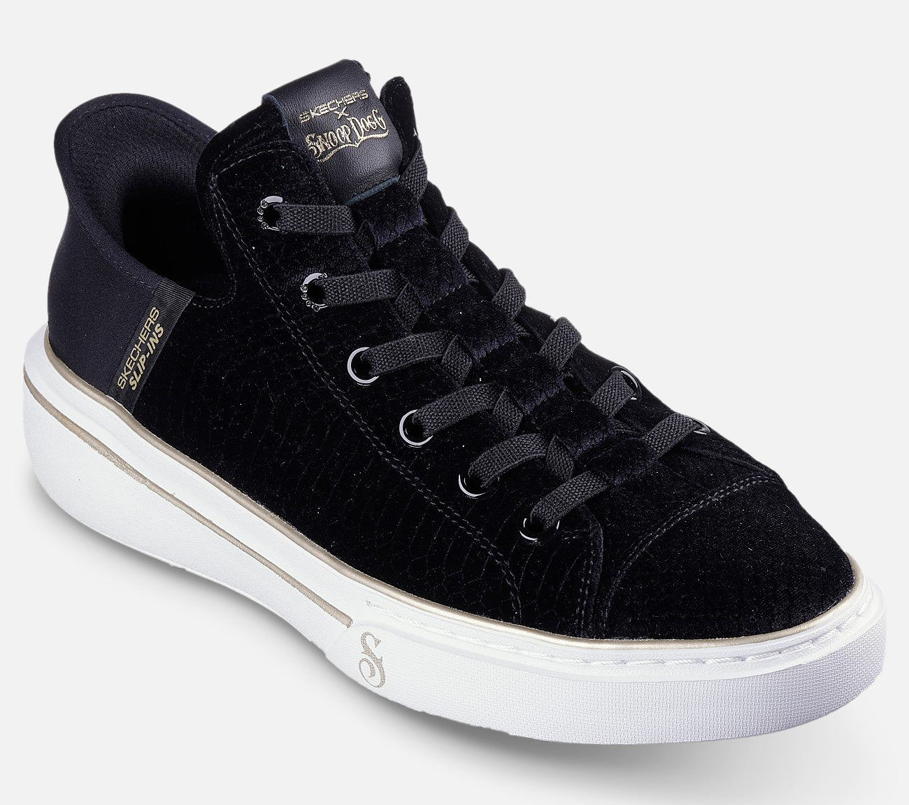 Snoop Dogg: Slip-ins: Snoop One - Boss Life Velvet Shoe Skechers.se