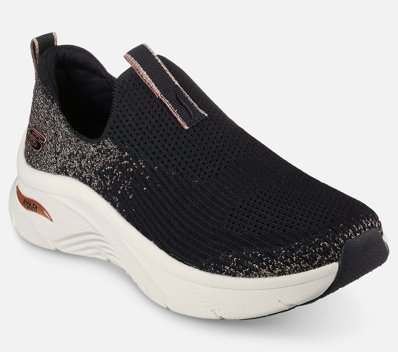 Relaxed Fit: Arch Fit D'Lux - Glimmer Dust Shoe Skechers
