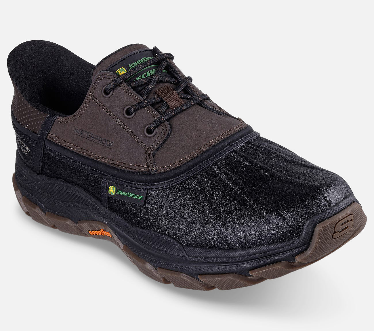 John Deere: Relaxed Fit: Slip-ins: Respected - Tanzier - Waterproof Shoe Skechers.se