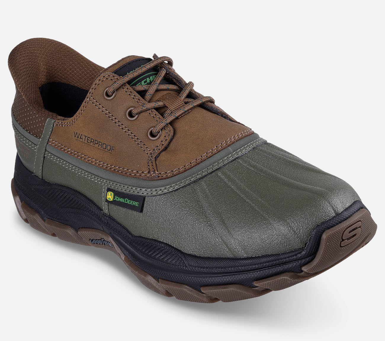John Deere: Relaxed Fit: Slip-ins: Respected - Tanzier - Waterproof Shoe Skechers.se