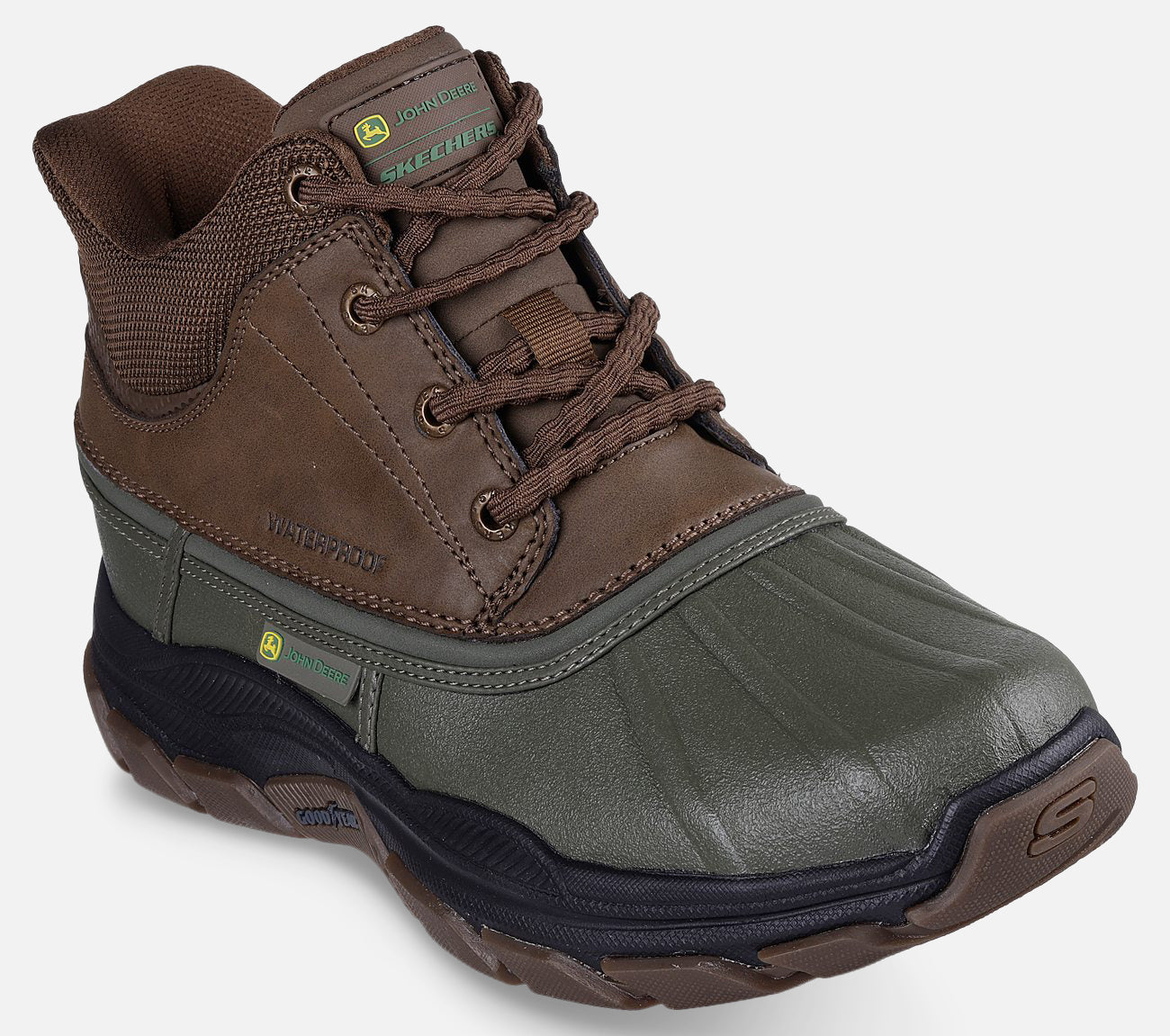 John Deere: Relaxed Fit: Slip-ins: Respected - Swamper - Waterproof Boot Skechers.se