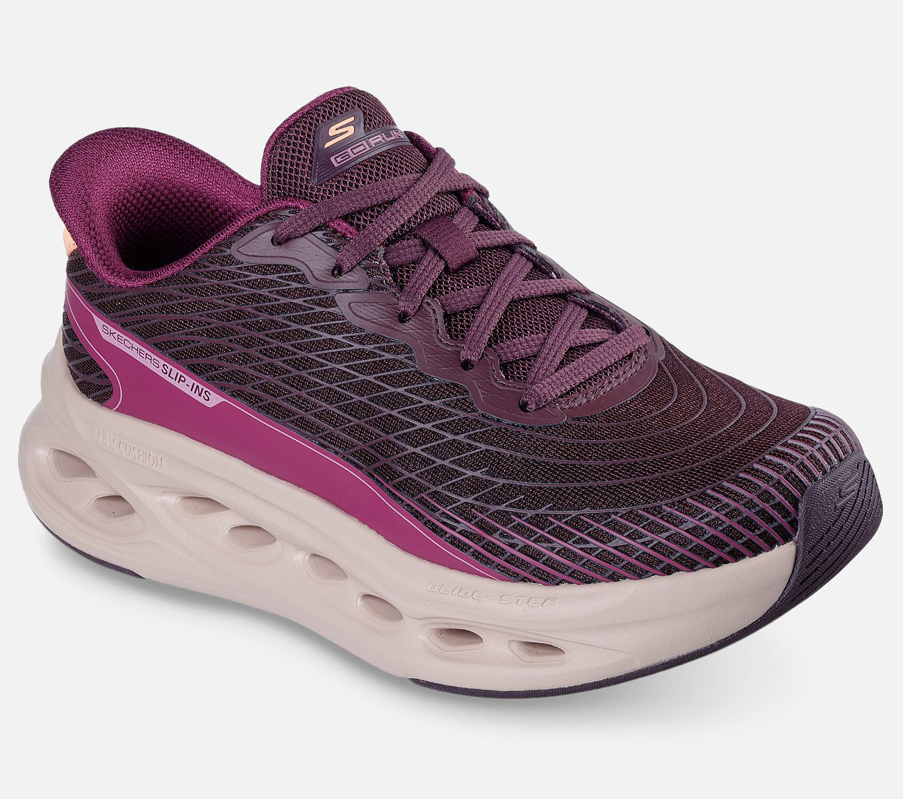 Slip-ins: Max Cushioning Glide-Step - Sapphire Shoe Skechers.se