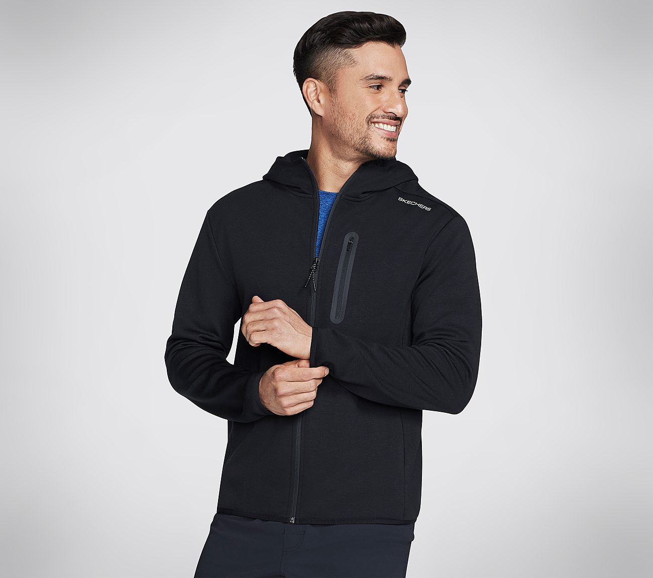 Skech Cloud Thermal Full Zip Hoodie Clothes Skechers.se