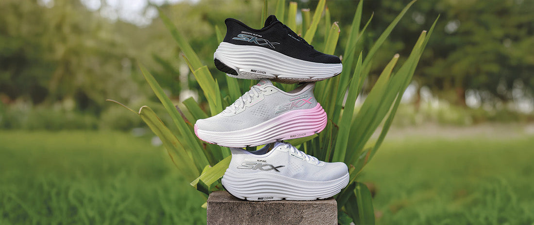 Sneakers med stötdämpning: Max Cushioning® för långa dagar