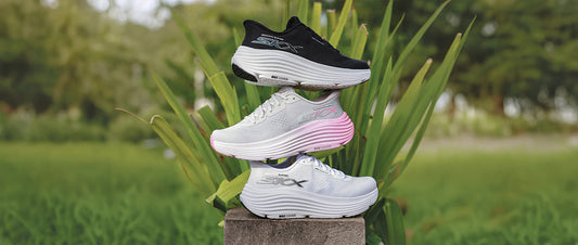 Sneakers med stötdämpning: Max Cushioning® för långa dagar