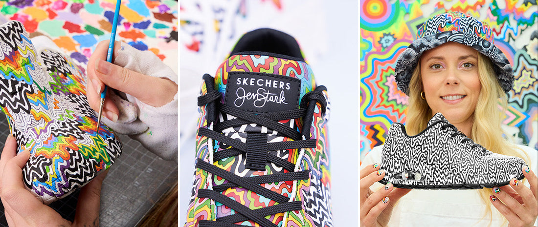 En värld av färger och kreativitet: Skechers exklusiva kollektioner
