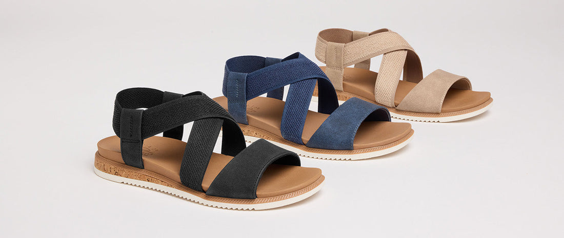 Sandaler för dam, herr och barn – bekväma sandaler för sommaren