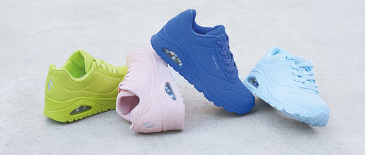 UNO: Våra färgglada sneakers för hela familjen