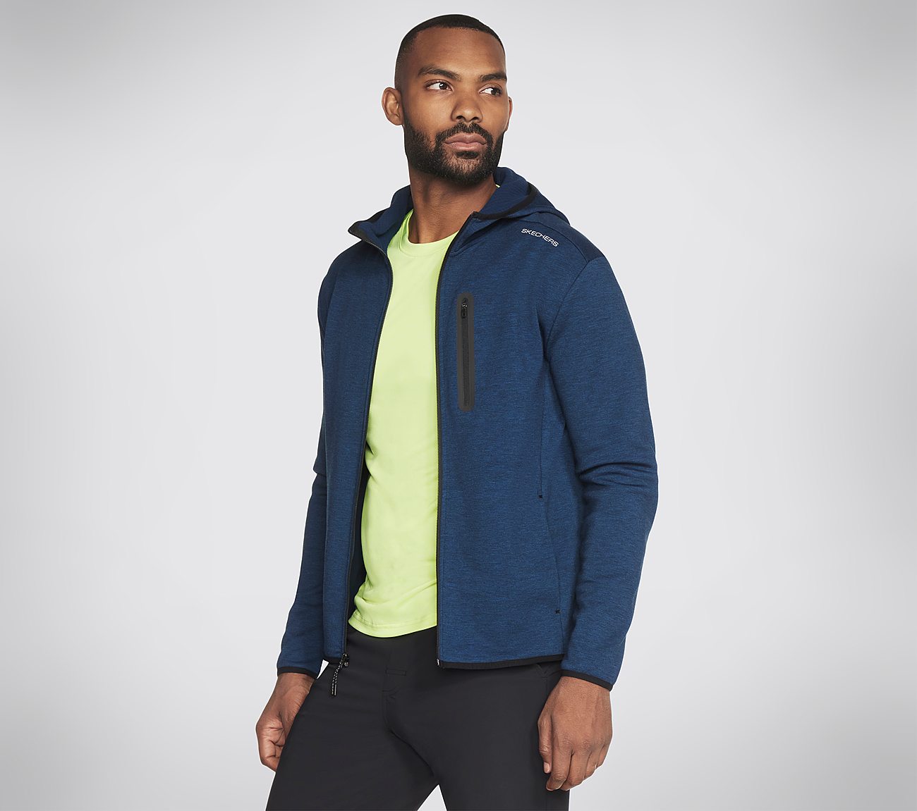 Skech Cloud Thermal Full Zip Hoodie Clothes Skechers.se