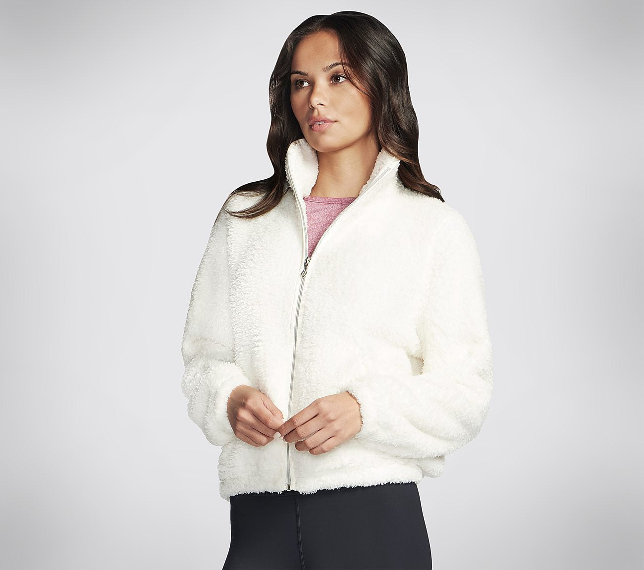 GO SNUGGLE Shine Sherpa Jacket Clothes Skechers.se