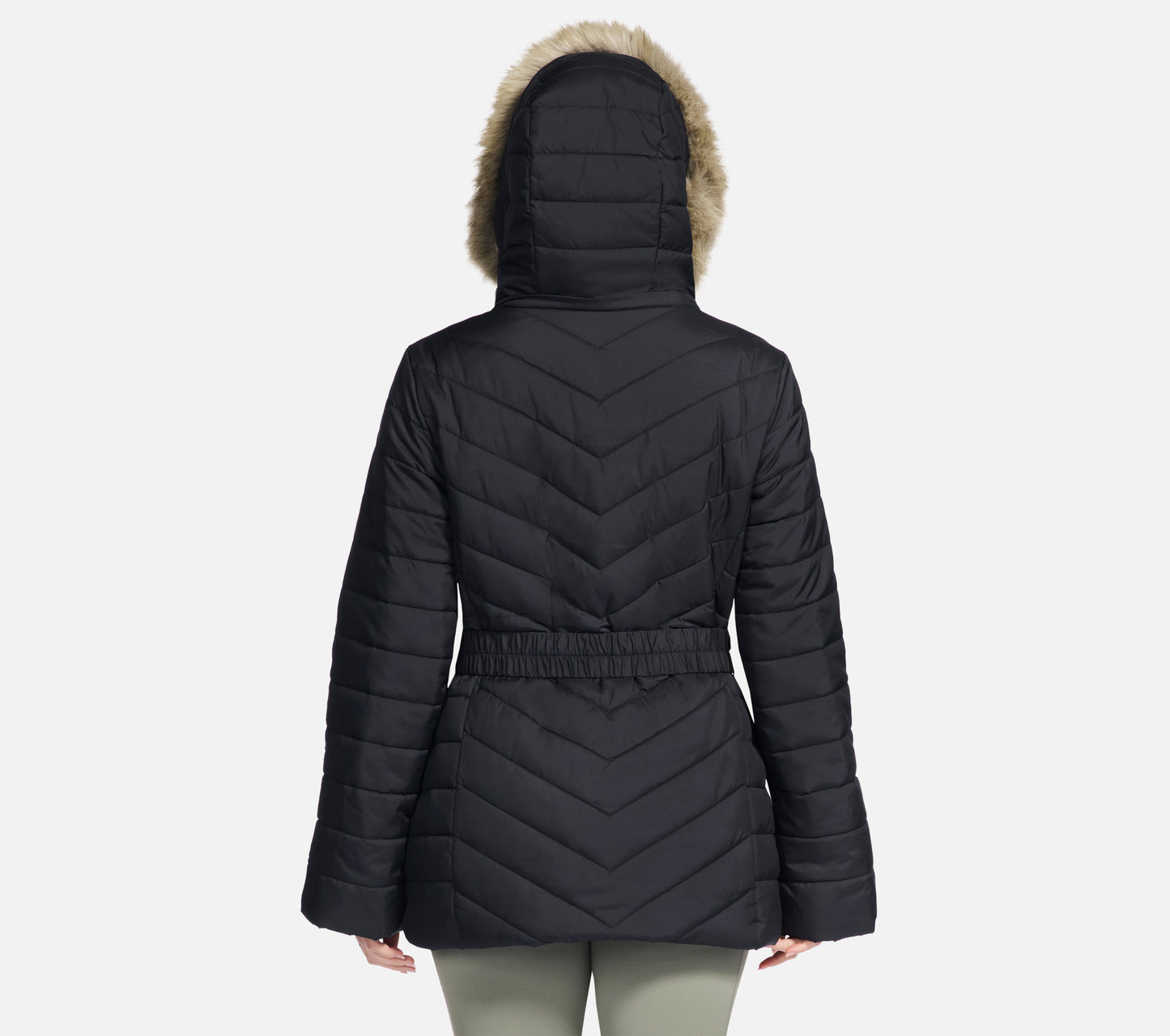 On-the-GO GO SHIELD Cozy Fit Belted Parka Clothes Skechers.se