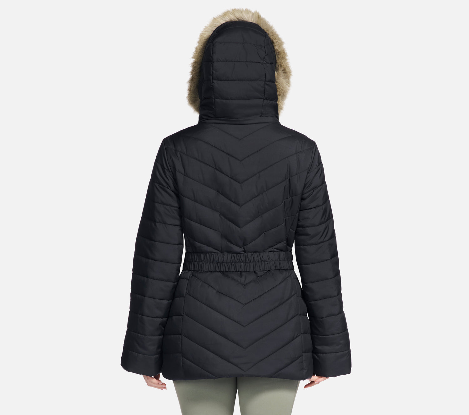 On-the-GO GO SHIELD Cozy Fit Belted Parka Clothes Skechers.se