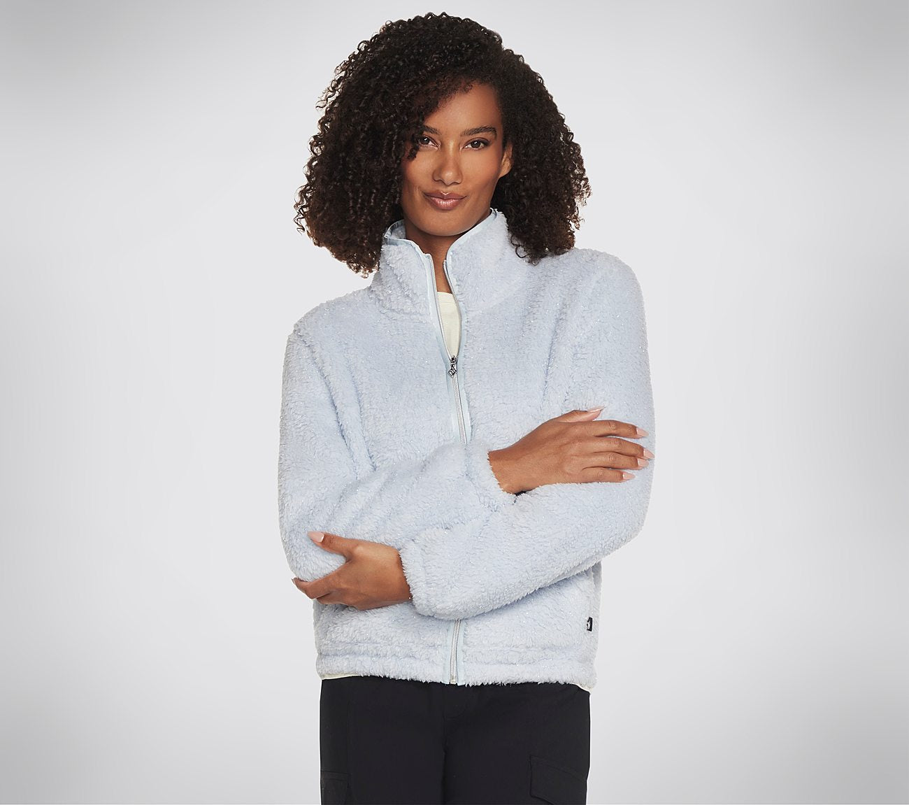 GO SNUGGLE Shine Sherpa Jacket Clothes Skechers.se