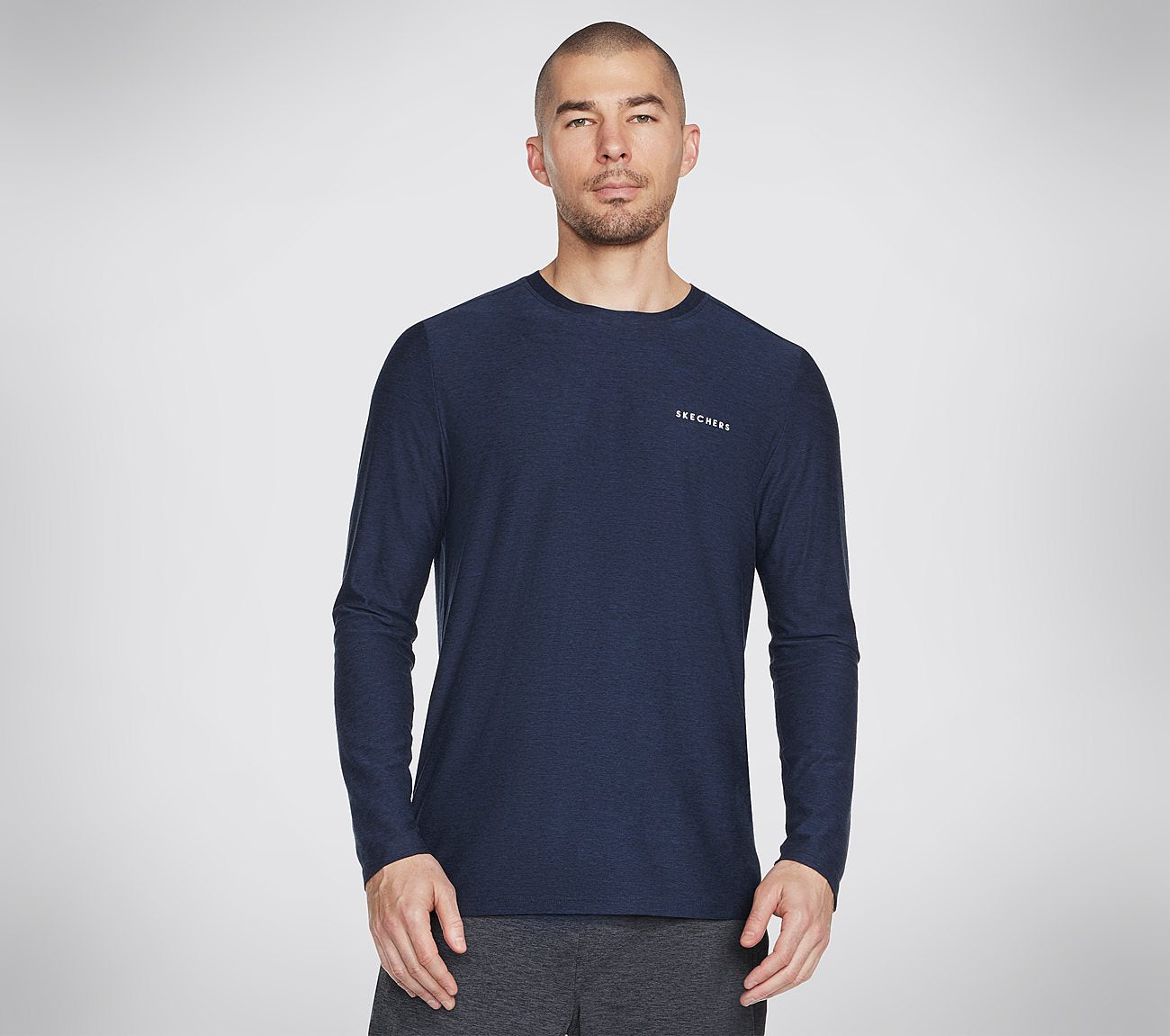 GO DRI All Day Long Sleeve Tee Clothes Skechers