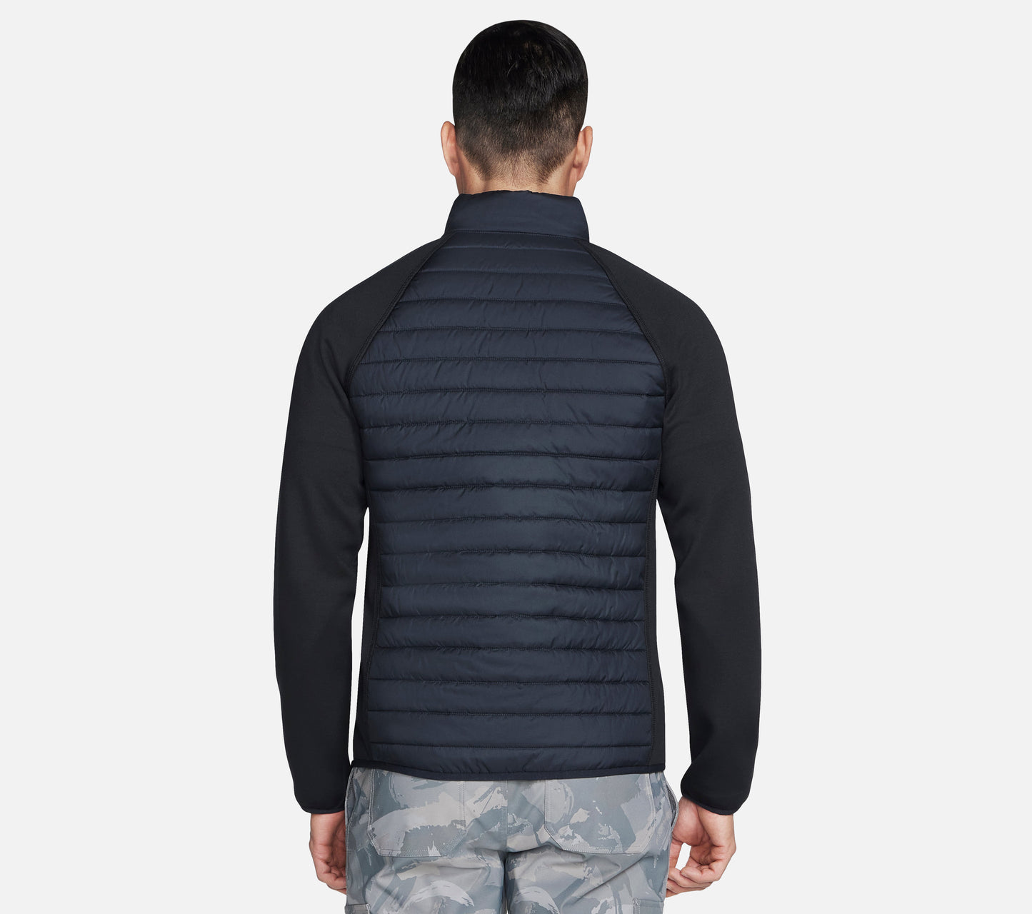 Hoodless Hoodies Cozy Fit Hybrid Jacket Clothes Skechers.se