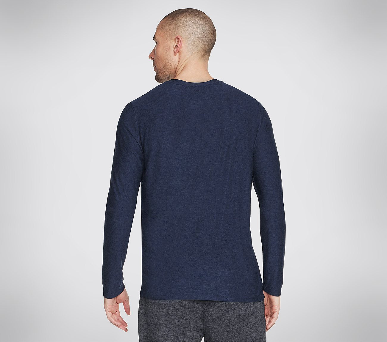 GO DRI All Day Long Sleeve Tee Clothes Skechers