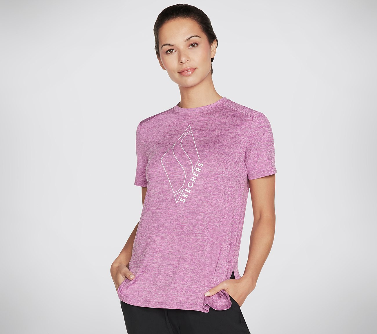 Diamond Blissful T-shirt Clothes Skechers