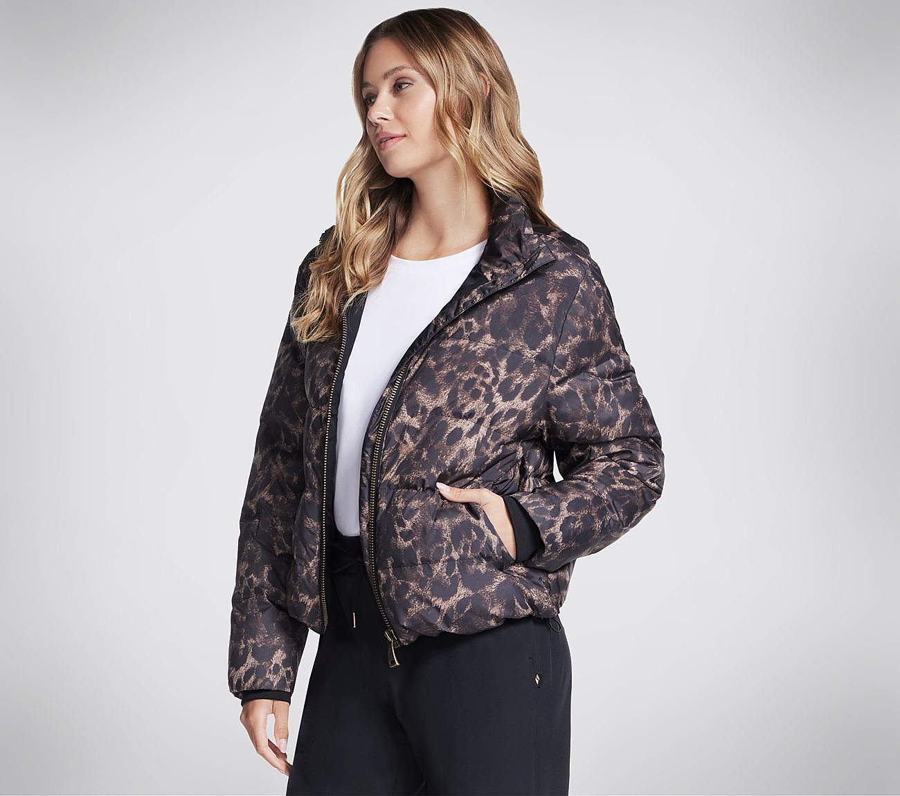 Printed GO SHIELD Shine Jacket Clothes Skechers.se