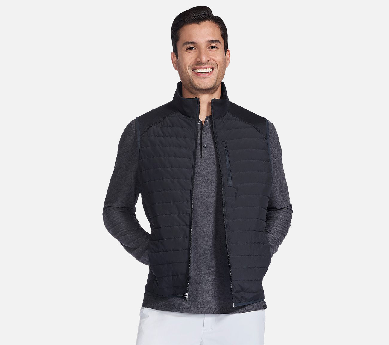 GO SHIELD Cozy Fit Hybrid Vest Clothes Skechers.se