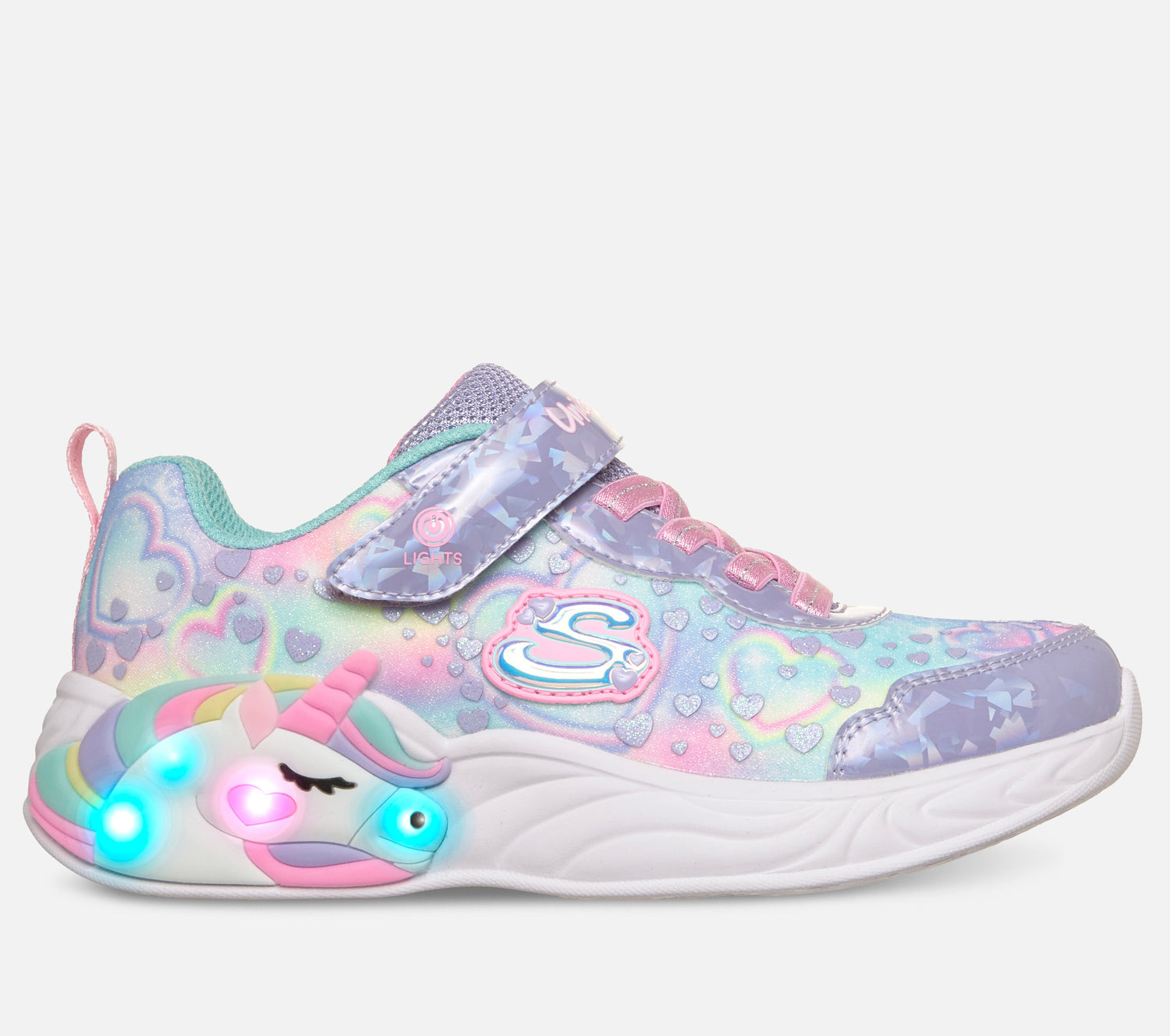 S-Lights: Unicorn Dreams - Heart Sparkles Shoe Skechers.se