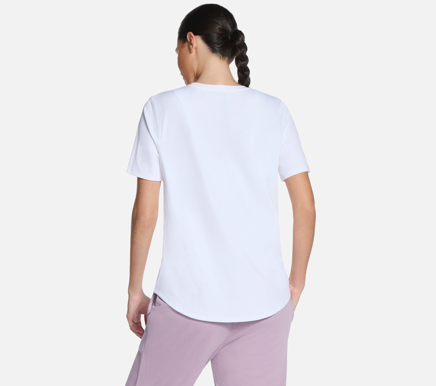 GO WALK Luxe Rib Tee Clothes Skechers.se