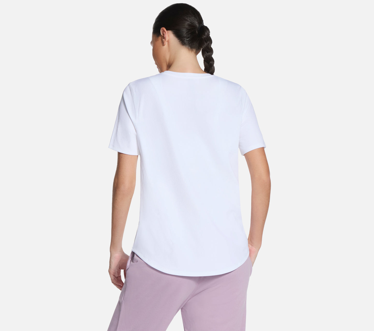 GO WALK Luxe Rib Tee Clothes Skechers.se
