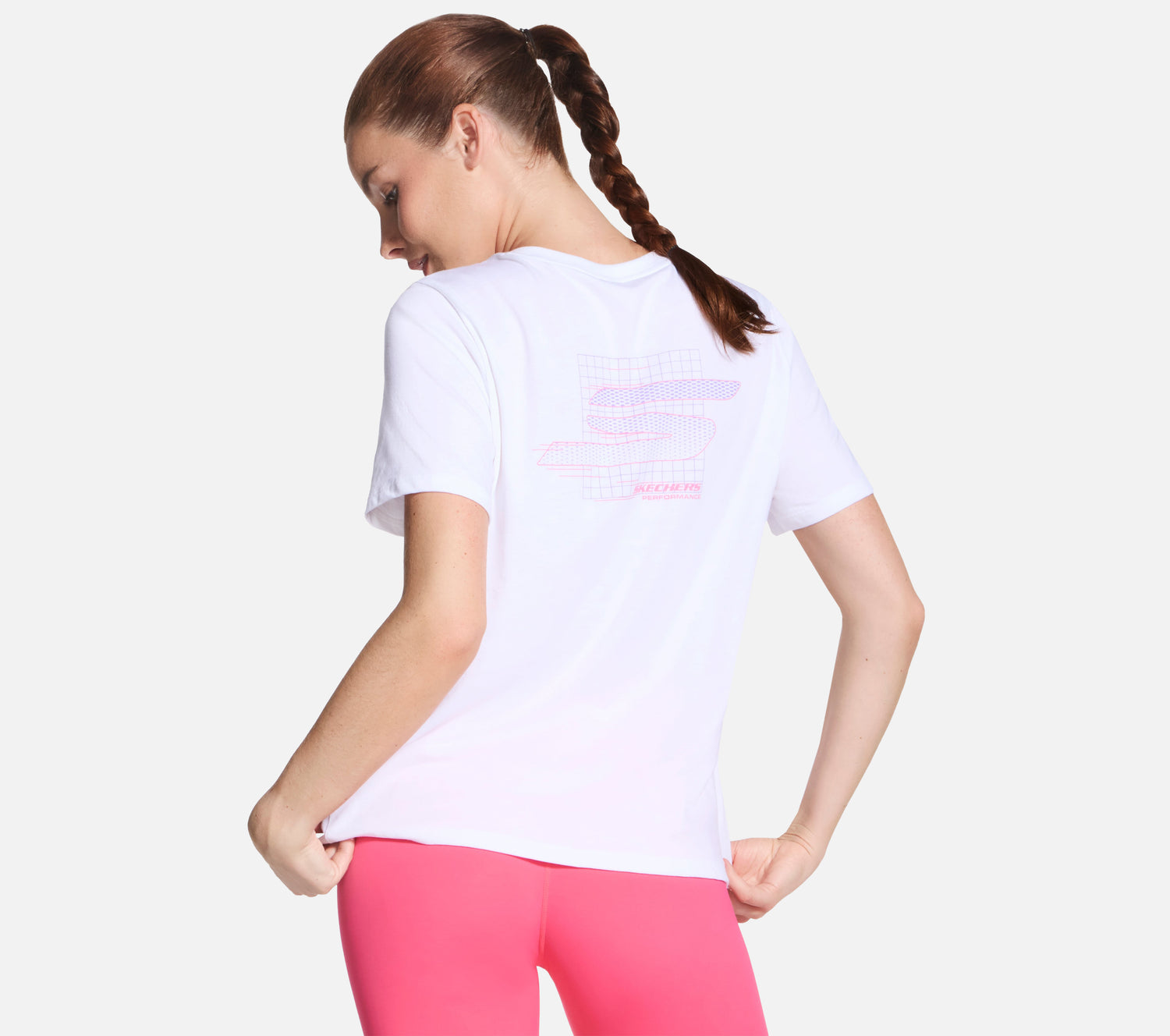 Pace Short Sleeve Tee Clothes Skechers.se