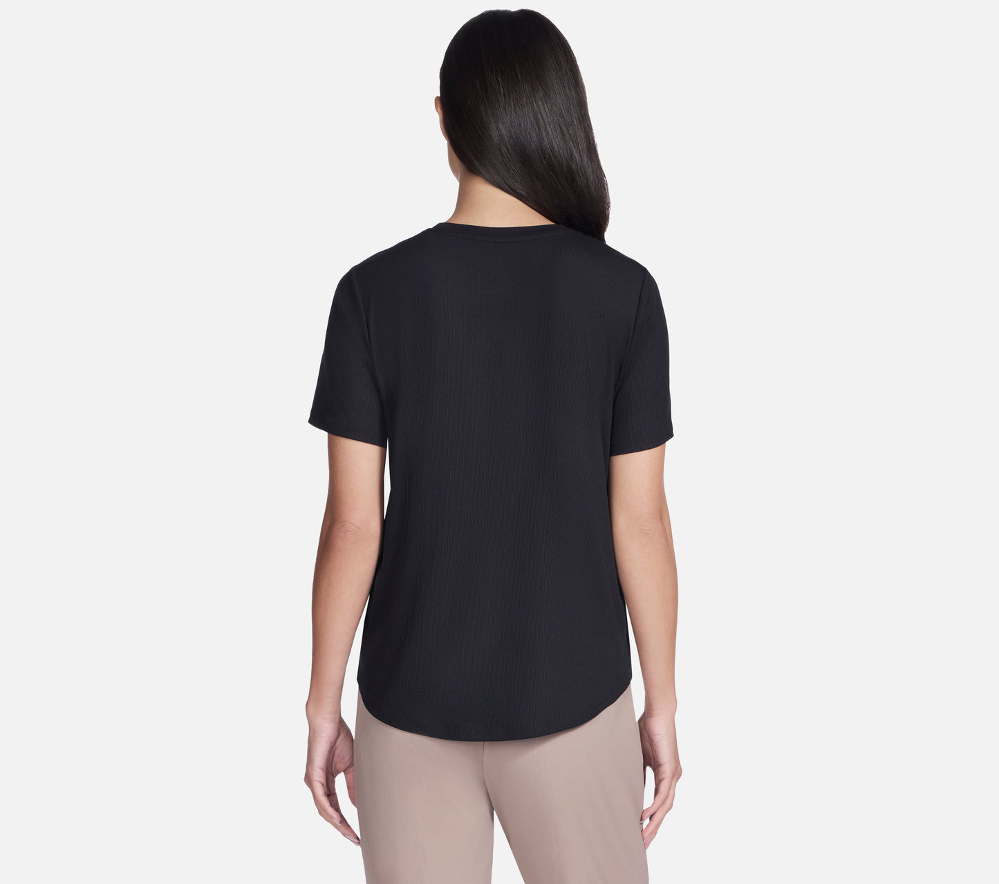 GO WALK Luxe Rib Tee Clothes Skechers.se