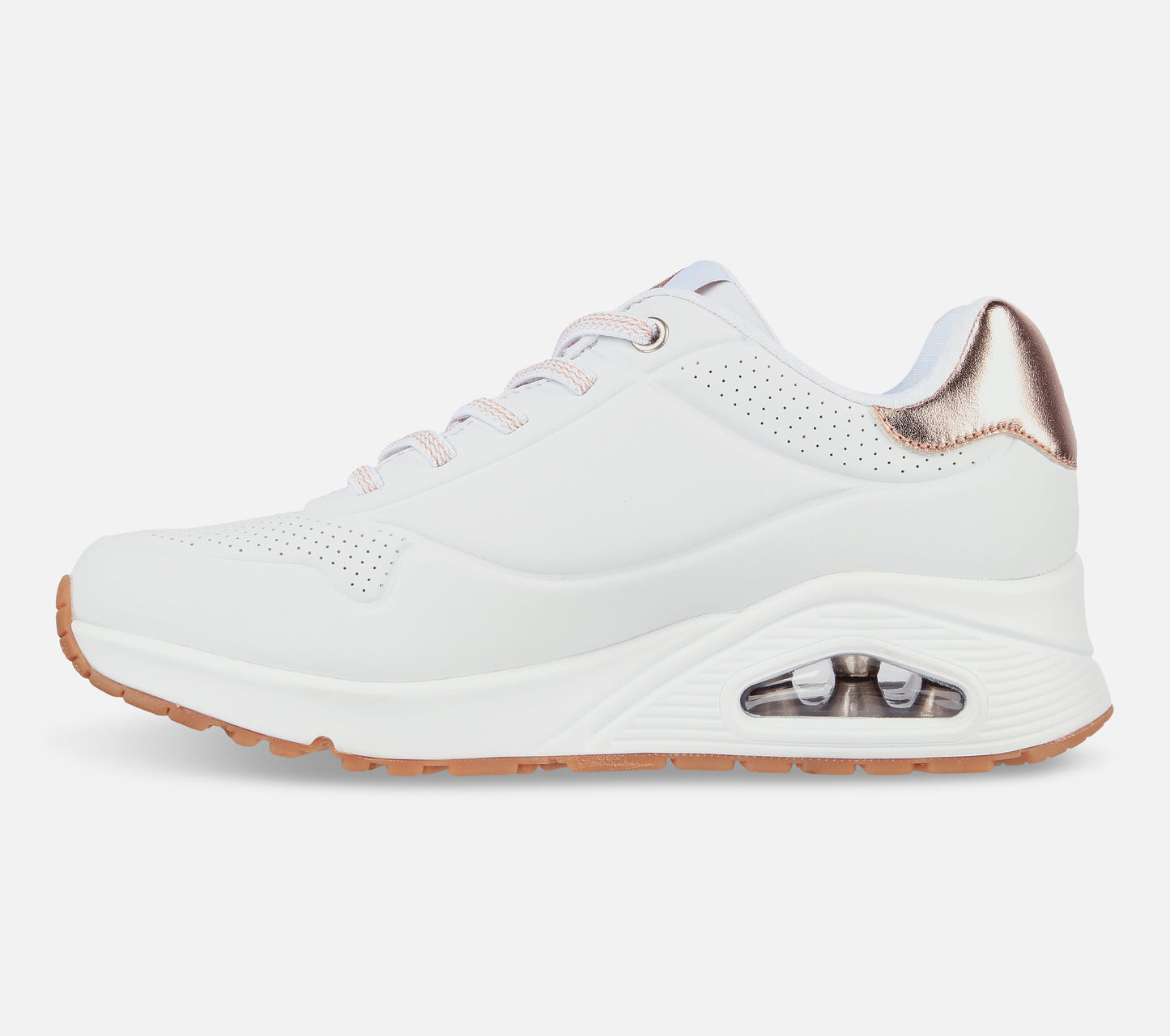 Wide Fit: Uno - Shimmer Away Shoe Skechers.se